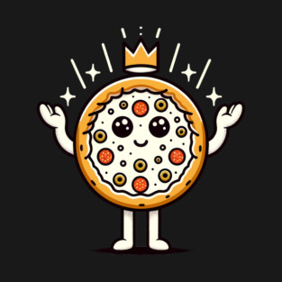 Funny Pizza king, Pizza Lover T-Shirt