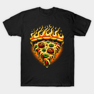 Faming Hot Spicy Pizza Lover T-Shirt