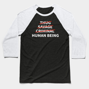 Human Being Baseball T-Shirt