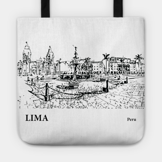 Lima Peru Tote by Lakeric