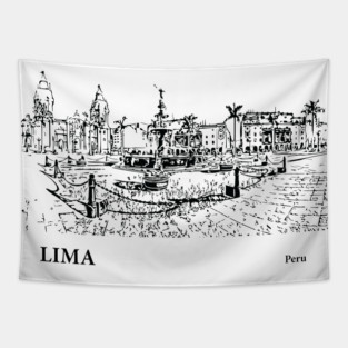 Lima Peru Tapestry
