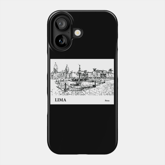 Lima Peru Phone Case by Lakeric