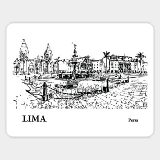 Lima Peru Magnet