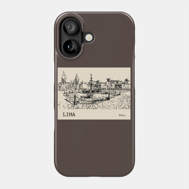 Lima Peru Phone Case by Lakeric