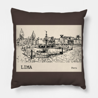 Lima Peru Pillow