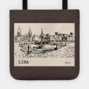 Lima Peru Tote