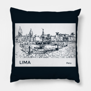 Lima Peru Pillow