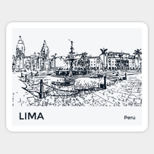 Lima Peru Sticker