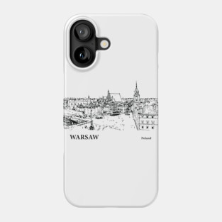 Warsaw Poland Phone Case