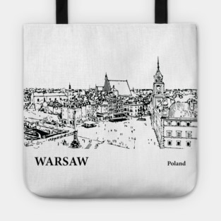 Warsaw Poland Tote