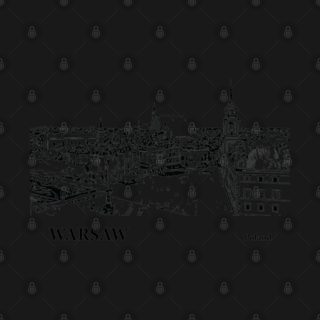 Warsaw Poland by Lakeric