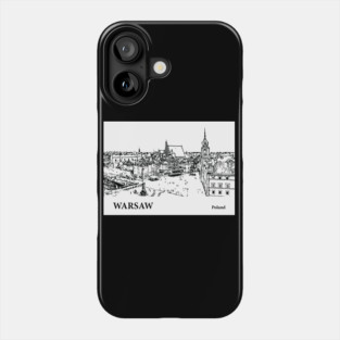 Warsaw Poland Phone Case