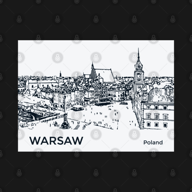 Warsaw Poland by Lakeric