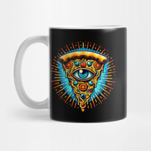 Dizza deity, Funny Pizza Lover Artwork Mug