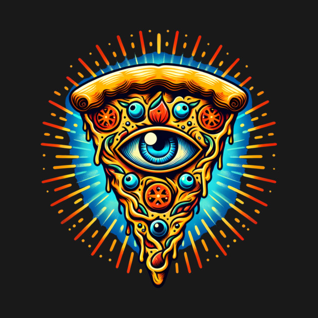 Dizza deity, Funny Pizza Lover Artwork by logiamerch