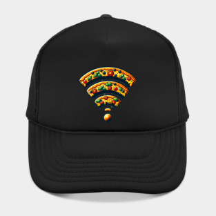 Pizza and Wifi, Funny Pizza Lover Hat