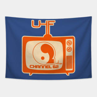 UHF Channel 62 Tapestry