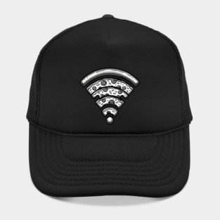 Pizza and Wifi, Funny Pizza Lover Hat