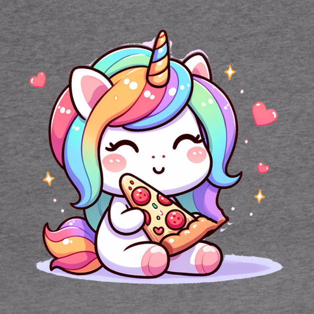 Pizza Unicorn Lover, Love Eating Pizza by logiamerch