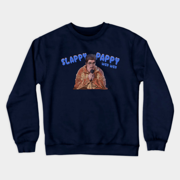 SNL: Slappy Pappy Crewneck Sweatshirt by 51Deesigns