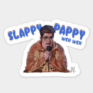 SNL: Slappy Pappy Sticker