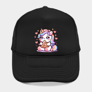 Pizza Unicorn Lover, Love Eating Pizza Hat