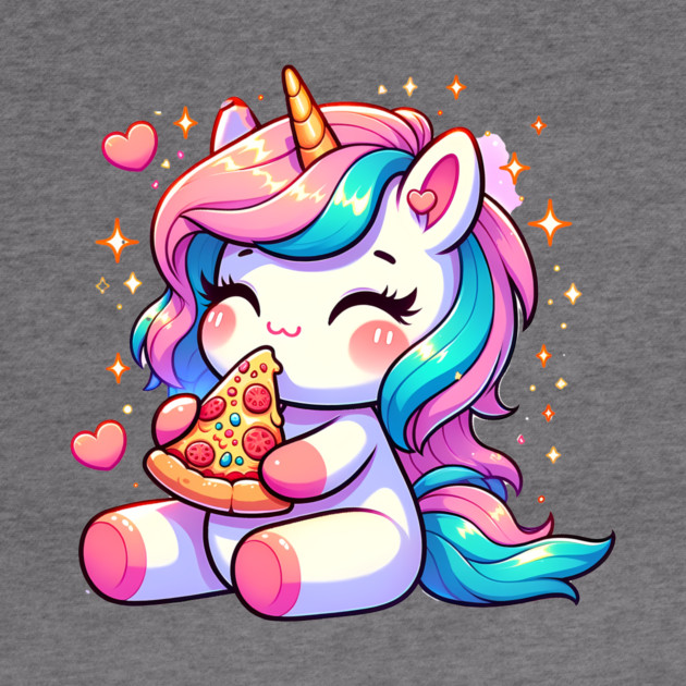 Pizza Unicorn Lover, Love Eating Pizza by logiamerch