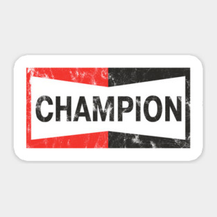 Champion Brad Pitt T-shirt Once upon a time in Hollywood Sticker