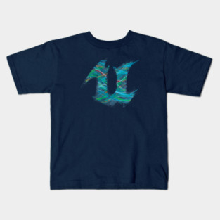 Unreal Engine Blueprint Spaghetti (no grid) Kids T-Shirt