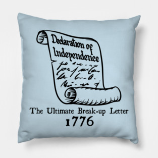 Declaration of Independence Pillow