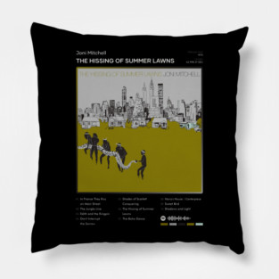 Joni Mitchell - The Hissing of Summer Lawns Tracklist Album Pillow