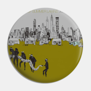 Joni Mitchell - The Hissing of Summer Lawns Tracklist Album Pin