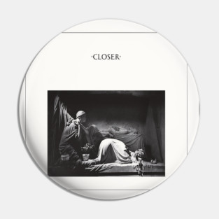 Joy Division - Closer Tracklist Album Pin