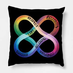 Neurodiversity Autism Pillow