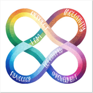 Neurodiversity Autism Posters and Art