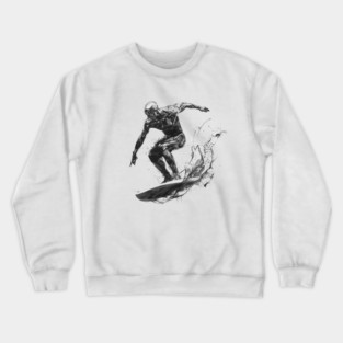 SILVER SURFER CHARCOAL Crewneck Sweatshirt