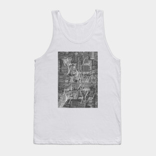 Step Lyrics Tank Top