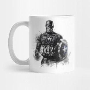 CAPTAIN AMERICA CHARCOAL Mug