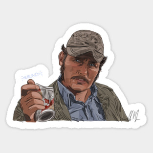 JAWS: Quint Vs Can Sticker