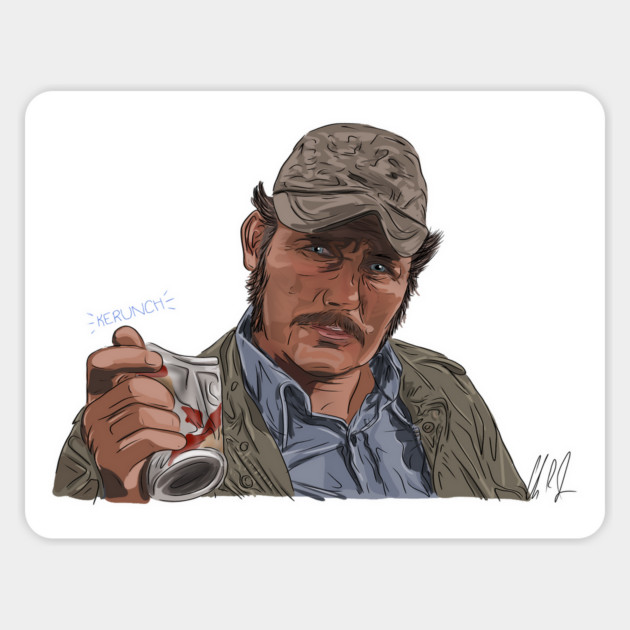 JAWS: Quint Vs Can Magnet by 51Deesigns
