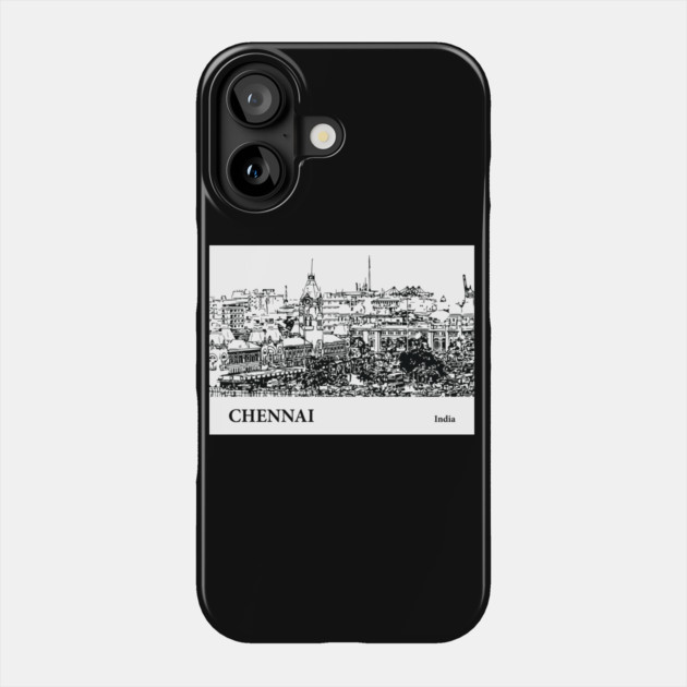 Chennai India Phone Case by Lakeric