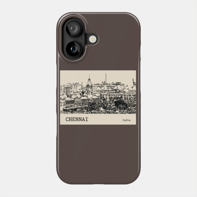Chennai India Phone Case by Lakeric