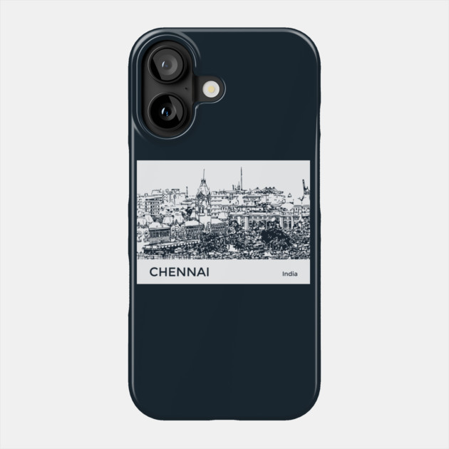 Chennai India Phone Case by Lakeric