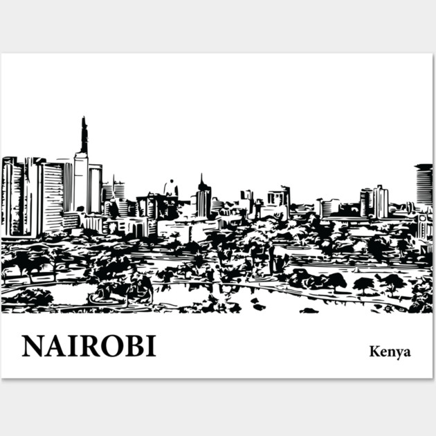 Nairobi Kenya Wall Art by Lakeric