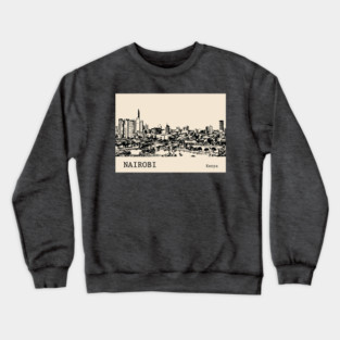 Nairobi Kenya Crewneck Sweatshirt