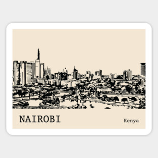 Nairobi Kenya Sticker