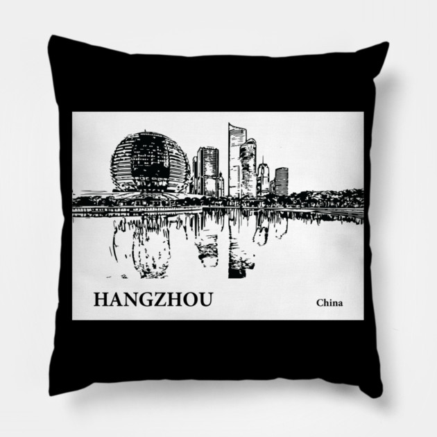 Hanghzhou China Pillow by Lakeric