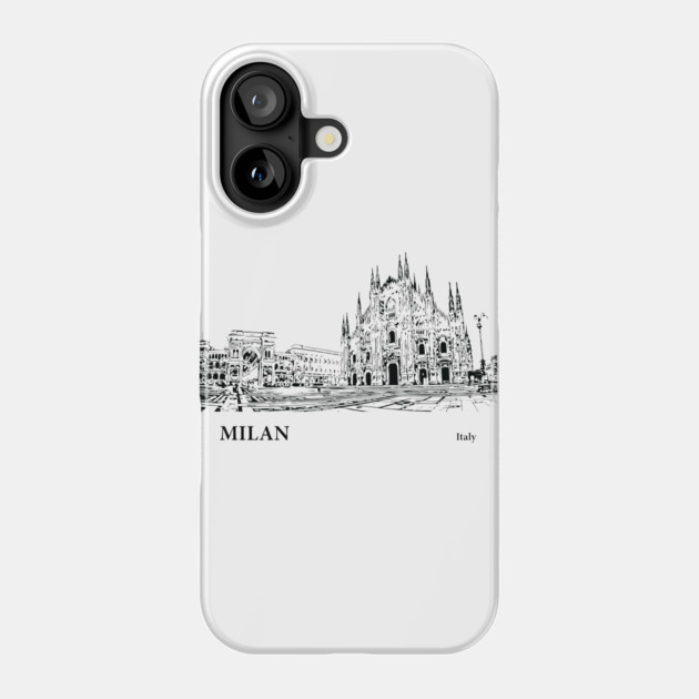 Milan Italy Phone Case by Lakeric