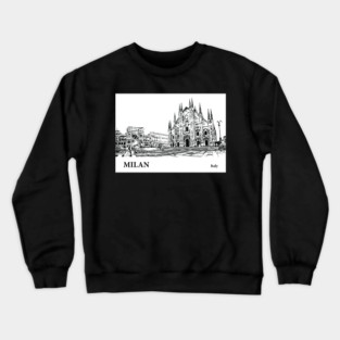 Milan Italy Crewneck Sweatshirt