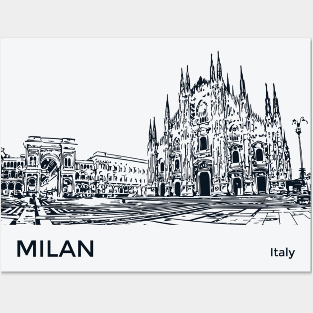Milan Italy Wall Art by Lakeric